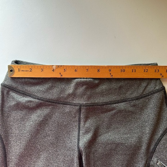 Title Nine Pants Womens Extra Small Gray Pullon Yoga Straight Leg Stretch Pocket - Picture 11 of 14